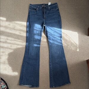 Banana Republic Dark Blue Flare Jeans